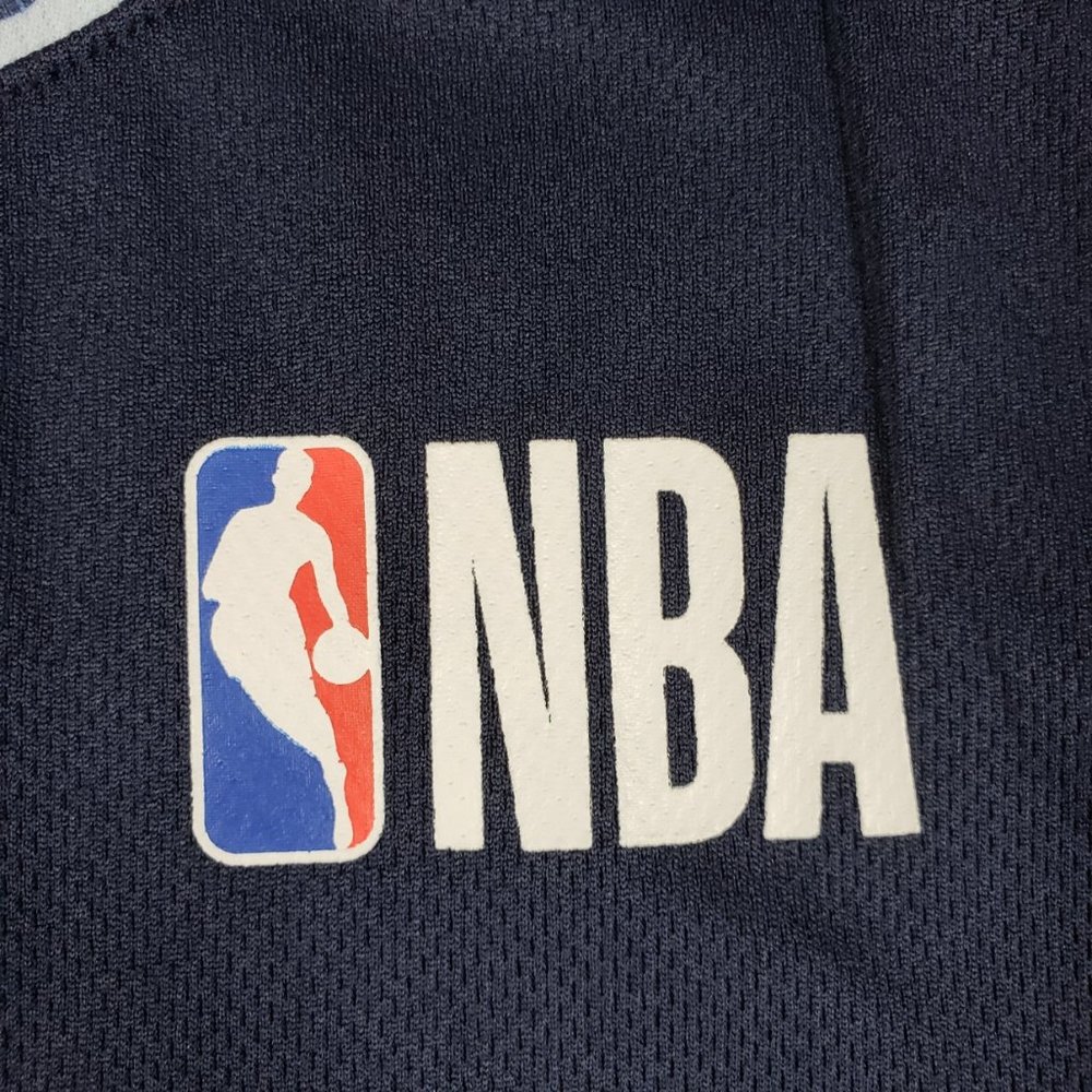 NBA NEW MEN'S 46 T-SHIRT BLUE/BLU CAMO SIZE SMALL - Picture 8 of 10